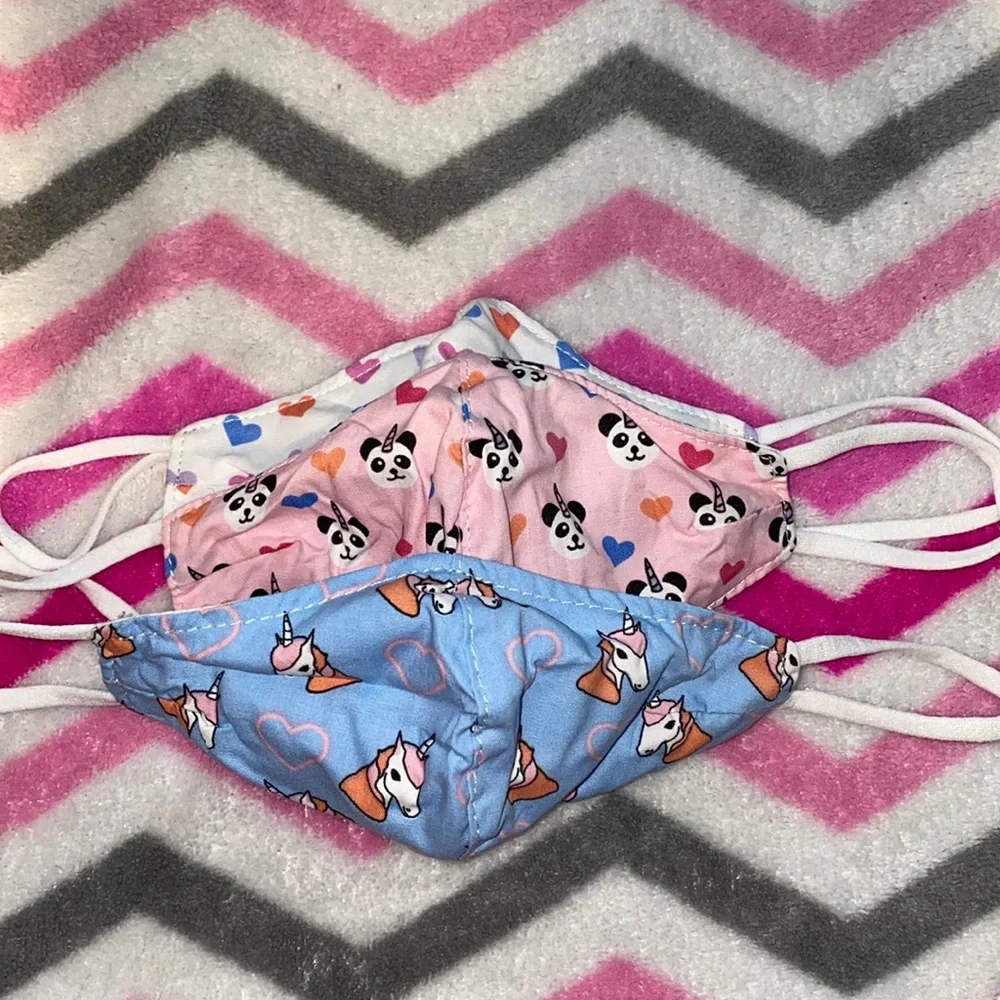 NWOT toddler masks
